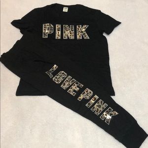 New Pink bling outfit